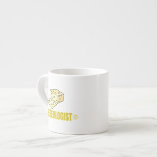 Xícara De Espresso Engraçado Eu Amo Queijo