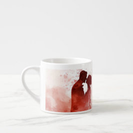 Xícara De Espresso Especialidade - Aniversário de Casamento