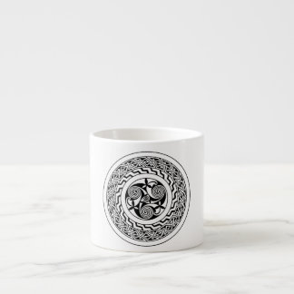Xícara De Espresso Espiral Celta