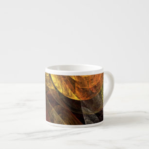 Xícara De Espresso Espiral da Abstrato de Arte Espresso Mug