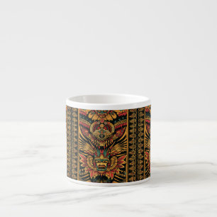 Xícara De Espresso Espírito Cultural "Sonho Asteca" Espresso Mug