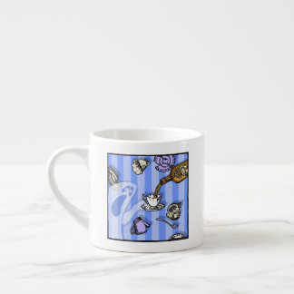 Xícara De Espresso Espíritos - Pop Gótico Pesadelo Surreal 6 oz