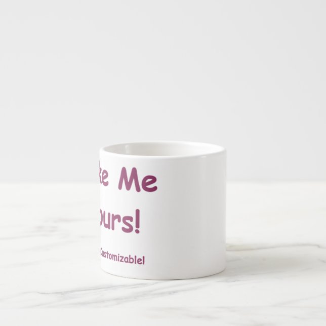 Xícara De Espresso Espresso 6oz Mug personalize-me! Faça-Me O Seu! (Frente)