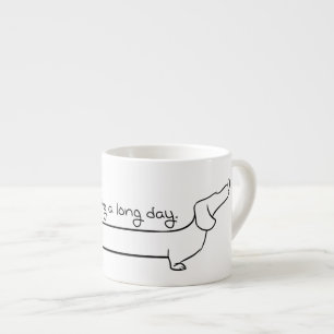 Xícara De Espresso Espresso Dachshund Mug