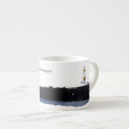 Xícara De Espresso Espresso espresso da integridade americana