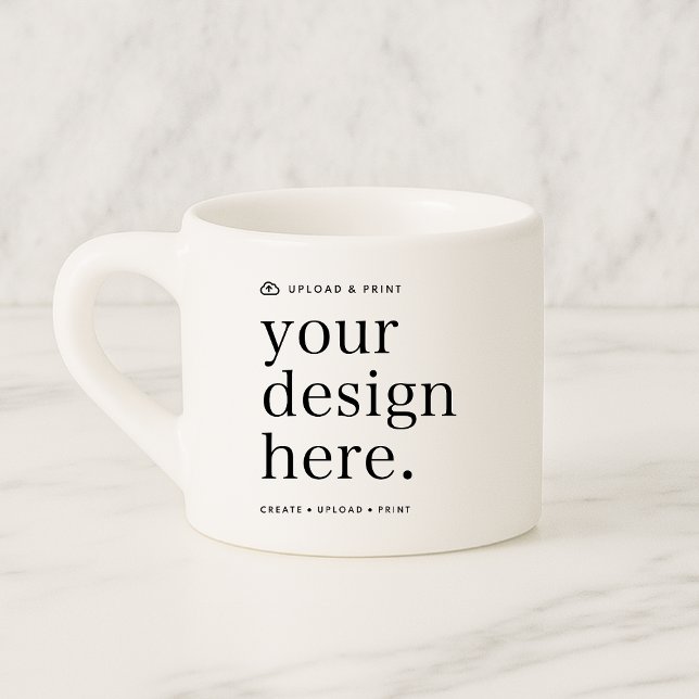 Xícara De Espresso Espresso Mug Seu Design Upload De 6oz (Criador carregado)
