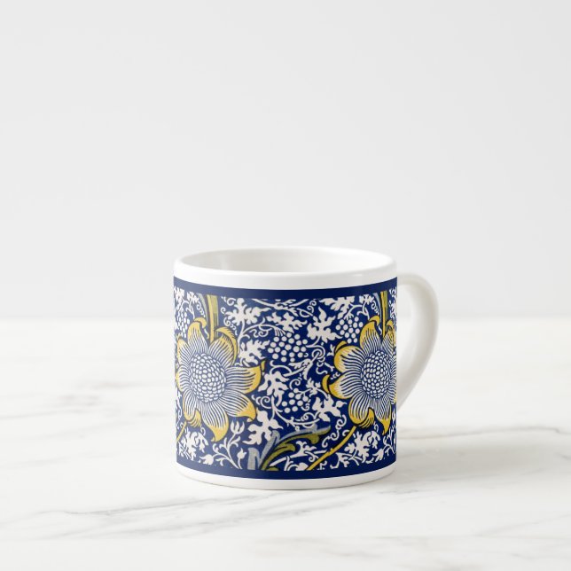 XÍCARA DE ESPRESSO ESPRESSO MUG : WILLIAM MORRIS : KENNET (Frente Esquerda)