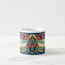 ESPRESSO MUG : WILLIAM MORRIS : PALAVRAS DE MORTE