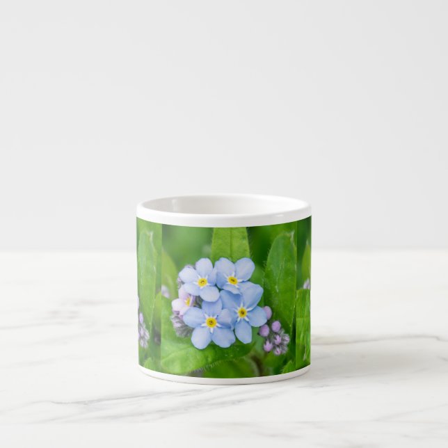 Xícara De Espresso Esqueça-me, Especialmug. (Frente)