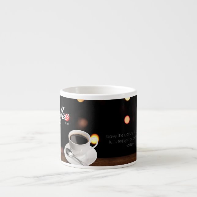 Xícara De Espresso estilo café (Frente)