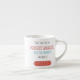 Xícara De Espresso Estilo retrô tipográfico motivacional