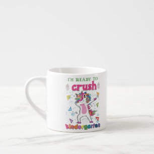 Xícara De Espresso Estou pronto para esmagar o jardim de infância