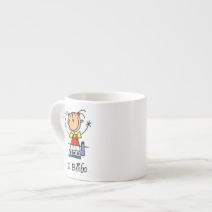 Xícara De Espresso Eu Amo Bingo