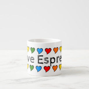 Xícara De Espresso Eu Amo Café