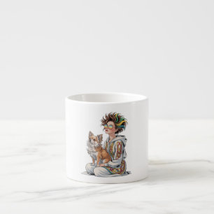 Xícara De Espresso eu amo meu chihuahua
