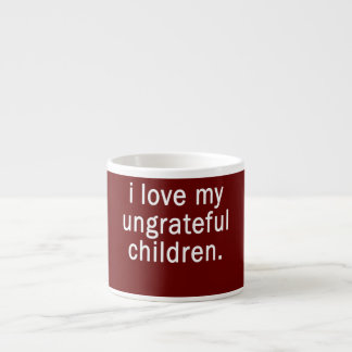 Xícara De Espresso Eu Amo Meus Filhos Ingratos Pais Divertidos