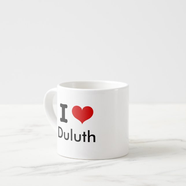 Xícara De Espresso Eu Amo Minha Cidade (Frente Esquerda)