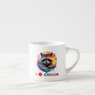 Xícara De Espresso Eu amo o Canadá