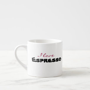 Xícara De Espresso Eu amo [personalizar]