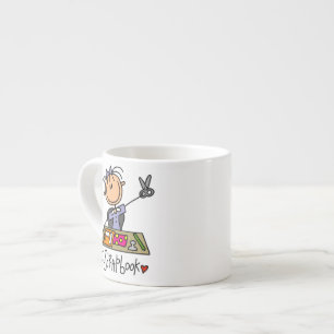 Xícara De Espresso Eu Faço Álbum de Recortes