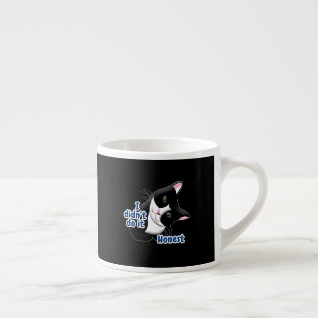 Xícara De Espresso Eu não fiz isso Cat (Direita)