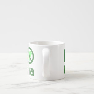Xícara De Espresso Eu Odeio Atum Sem Amor