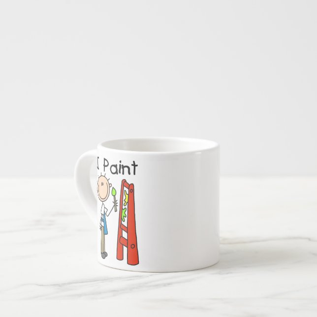 Xícara De Espresso Eu Pinto (Frente Esquerda)