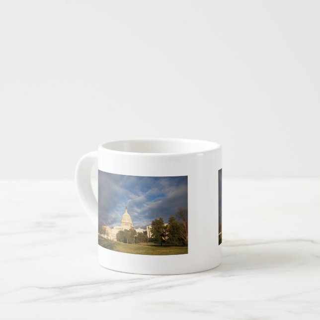 Xícara De Espresso EUA, Washington DC, construção do Capitólio (Frente Esquerda)