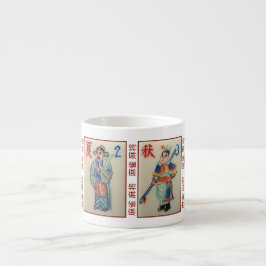 Xícara De Espresso Expresso mug com azulejos da temporada