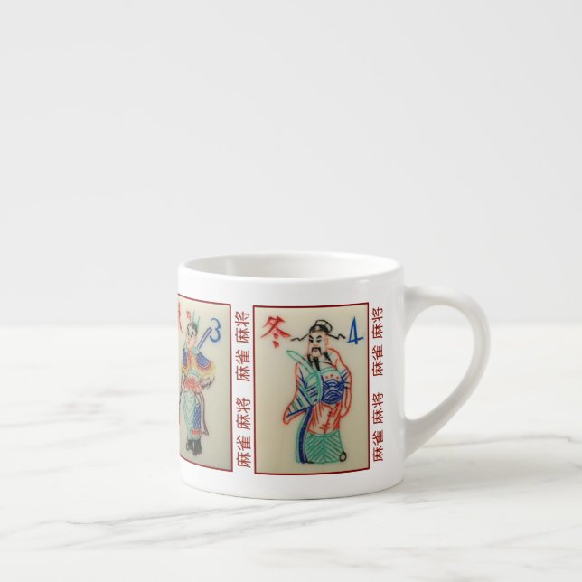 Xícara De Espresso Expresso mug com azulejos da temporada (Direita)