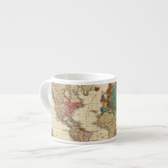 Xícara De Espresso Extremidade Do ANÚNCIO 1828 geral da paz (Frente Esquerda)