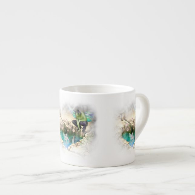 Xícara De Espresso Faerie em Elven Pond Vignette (Frente Esquerda)