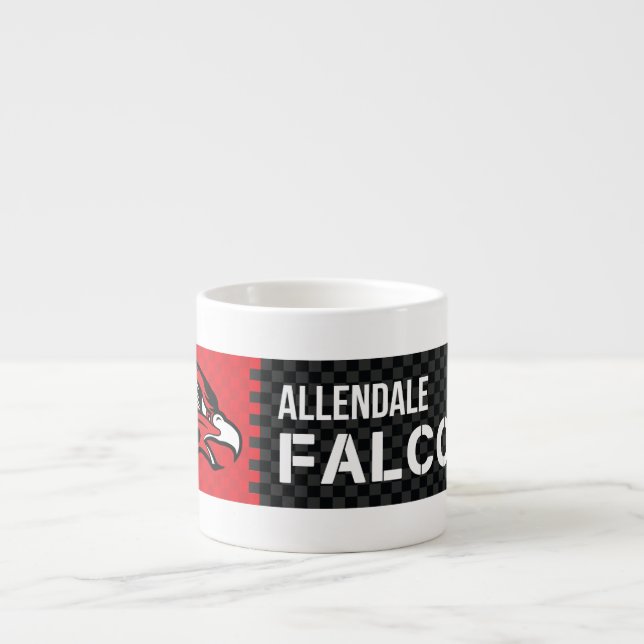 Xícara De Espresso Falcões Allendale (Frente)