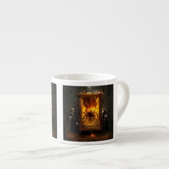 Xícara De Espresso Fantasy Spider Espresso Mug (Frente Esquerda)