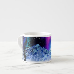 Xícara De Espresso Faróis de inverno