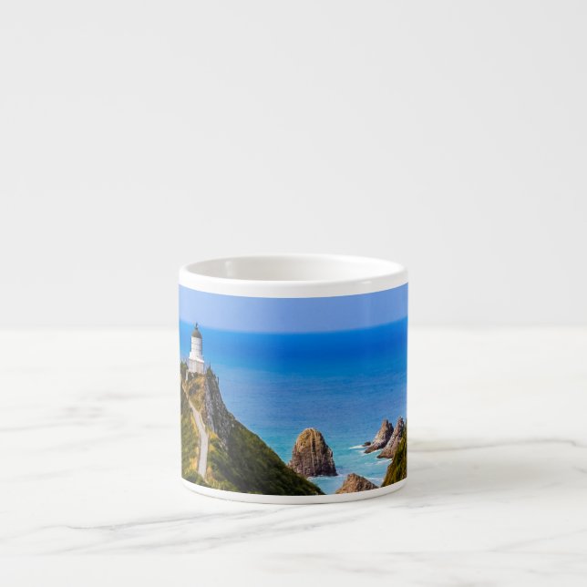 Xícara De Espresso Farol Nugget Point, Nova Zelândia (Frente)