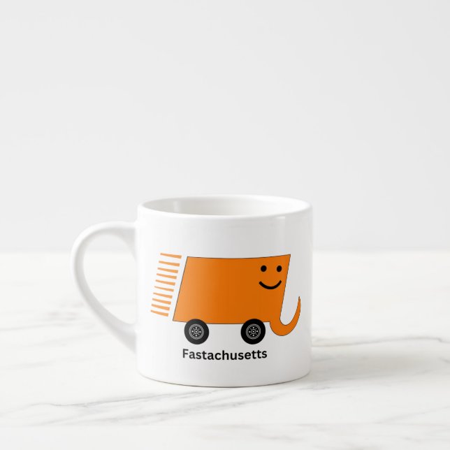 Xícara De Espresso FastMassachusetts Massachusetts Espresso Mug (Esquerda)
