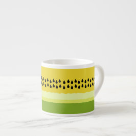 Xícara De Espresso Fatia de Melancia Espresso Mug