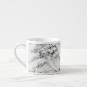 Xícara De Espresso Faux White Marble Espresso Cup