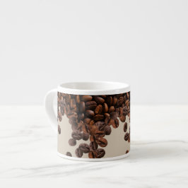 Xícara De Espresso Feijões de café