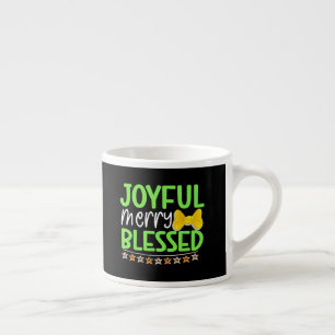 Xícara De Espresso Feliz alegre abençoada 81053