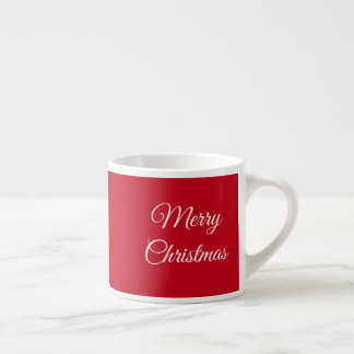 Xícara De Espresso Feliz Natal