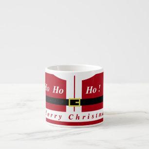 Xícara De Espresso Feliz Natal - Papai Noel - Presente Para Você - D