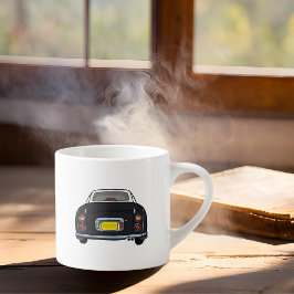 Xícara De Espresso Figuras Nome Black Figaro Car Espresso Cup