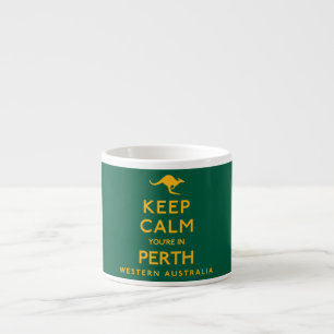 Xícara De Espresso Fique calma, você está em Perth!