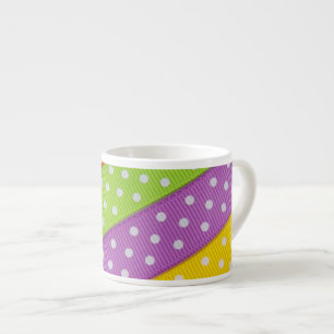 Xícara De Espresso Fitas de bolinhas Espresso Mug