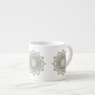 Xícara De Espresso Flor De Vida - Blossomas Mandala 1