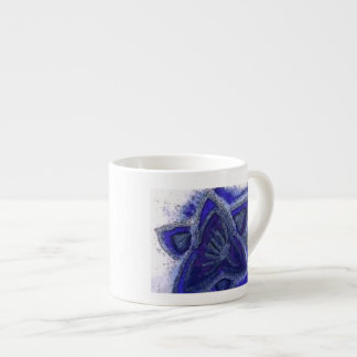 Xícara De Espresso ...flor mágica..arte de Jutta Gabriel....