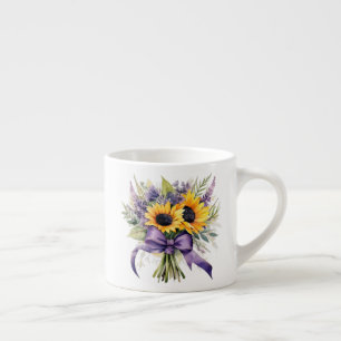 Xícara De Espresso Floral