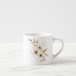 Xícara De Espresso Floral